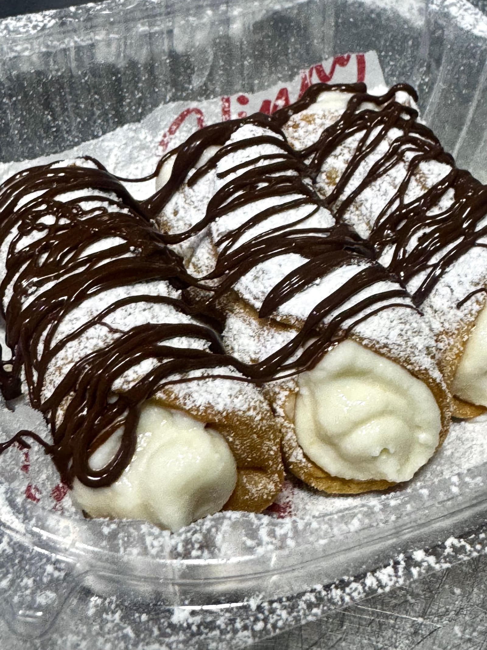 Nutella Trío Di Mini Cannoli